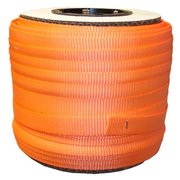 Kubinec Kubinec 34-250 0.75 in. Orange Woven Polyester Strap; 250 ft. Per Coil 34-250